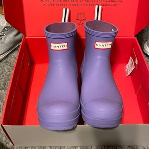 Hunter Short Rain Boot 🥾💜